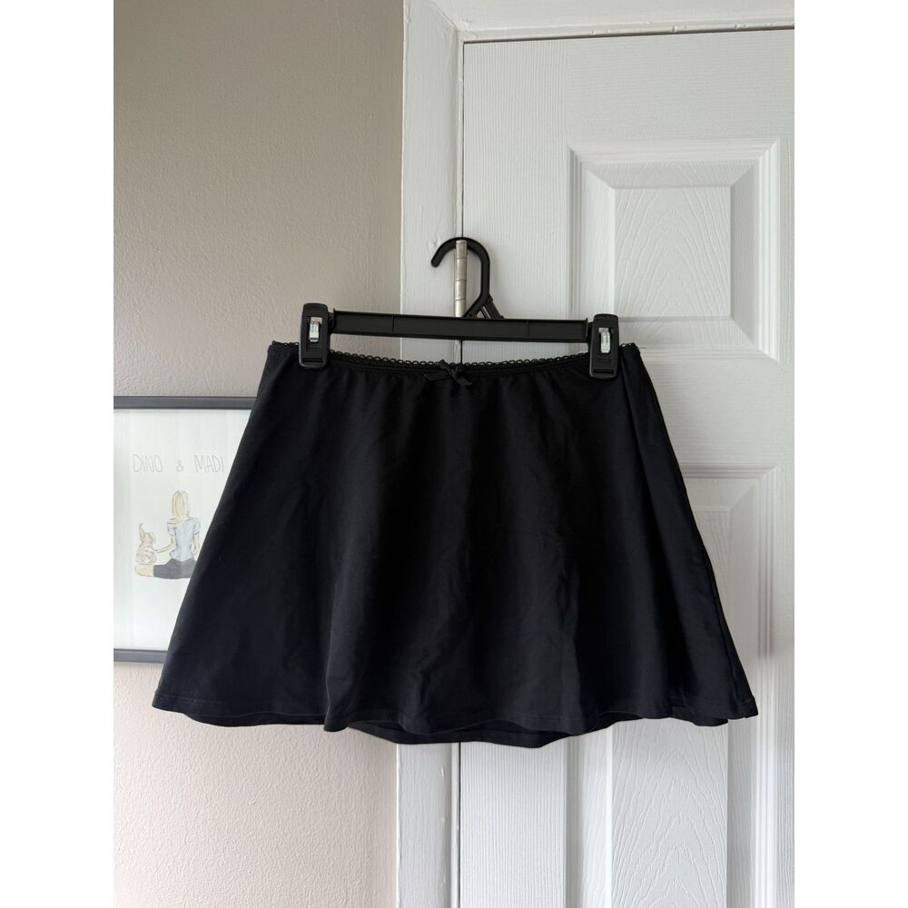 Black A-Line Skirt